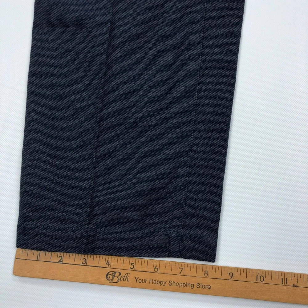 Banana Republic Classic Fit Textured Chino Pants Navy Blue 32x34 Mens Cotton